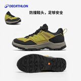 迪卡侬（DECATHLON）徒步鞋户外登山鞋防水防滑运动鞋透气徒步鞋子ODS MH100低帮 男款-卡其绿-2025年新 43