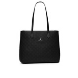 Jordan男女乔丹 17L容量 压花字母 托特包手提单肩包HV2860-010黑 均码