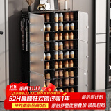 安尔雅 简易鞋柜经济型简约防尘小鞋架子多层组装塑料收纳柜玄关柜