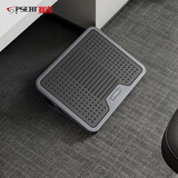 赛途办公室脚踏板防二郎腿搁脚凳沙发脚凳午休桌下人体工学垫脚凳脚板 脚踏板【闪银灰砂】