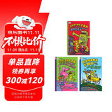 香蕉狐狸3册 Banana Fox and the Gummy Monster Mess 学乐桥梁漫画书蓝思GN490-510L   儿童幽默搞笑漫画桥梁漫画书  6-10岁美国学乐出版社  小学教辅
