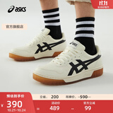 亚瑟士ASICS男鞋女鞋运动休闲鞋复古篮球鞋百搭板鞋 COURT MZ 米白色/黑色 40