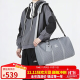 Jordan男女单肩桶包 布面 乔丹旅行包 健身包FJ6787-010蓝灰 均码