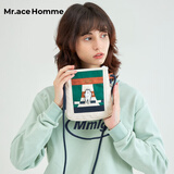 Mr.ace Homme萌兔系列 原创斜挎包手机包女学生休闲单肩包小众零钱包 御召茶