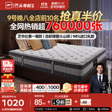 芝华仕5星床垫独立袋装弹簧静音家用乳胶席梦思软硬护脊厚垫明星垫D026 护脊版升级款-1.8*2M 优先发货（详询客服）