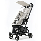 凯利童车凯利TS208口袋式推车一键收车轻便遛娃神奇大储物篮可坐可半躺 大象灰A【一秒收车+单手操作】