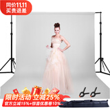 摄影怪兵器（hakutatz）2*2米摄影背景架直播绿幕支架幕布抠像拍照背景布服装证件照拍摄加粗便携伸缩龙门背景架子