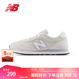 NEW BALANCENB官方男鞋女鞋潮流百搭秋冬透气网面简约舒适运动休闲鞋515系列 灰色 ML515WHT 浅灰色 43 (男码脚长27.5cm)尺码问客服