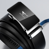 七匹狼男士头层牛皮商务腰带130cm 生日礼物送男友老公送父亲爸爸