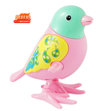 汇集星上链条卡通发条跳跳小鸟婴儿童宝宝早教发条玩具会跑的小动物 发条跳跳小鸟(（颜色混发1个）