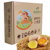 太朴有机会【保证新鲜 预售7天顺丰发货】土鸡蛋别墅阳光土鸡蛋笨柴月子鸡蛋 30枚家庭装（发顺丰很新鲜）