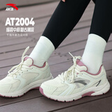 安踏（ANTA）AT2004复古休闲鞋男女同款2025秋冬新款情侣同款运动老爹鞋跑步鞋 【AT2004-女款】粗麻灰/珐琅灰-7 41 （男）/37.5（女）