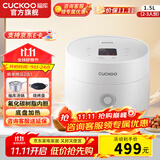 福库（CUCKOO）电饭煲韩国品牌家用多功能小型迷你智能电饭锅自动洗涤预约定时电炖锅不粘锅煮粥锅官方小型饭煲 CR-0375FW 1.5L