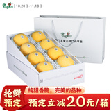 君恬果园皇金山东烟台苹果黄金维纳斯年货水果礼盒纯甜香脆生鲜新鲜水果 鉴赏级皇金8颗装