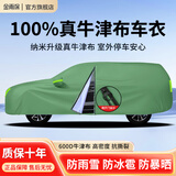 金雨保汽车车衣车罩加厚牛津布防雪防冻防晒防雨隔热保护罩全罩通用四季 青翠绿【100%航天级牛津布车衣】+送收纳袋 真正加厚牛津布【质保十年】防晒抗撕裂
