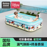 Bestway充气游泳池家用球池加厚家庭大号戏水池成人 1.8米迪士尼【电泵标准套餐】