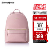 新秀丽（Samsonite）双肩包13英寸电脑包女士背包大学生书包简约时尚旅行包TQ4
