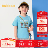巴拉巴拉童装儿童t恤短袖上衣男童2025夏装吸湿速干卡通208225117110