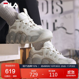 FILA 斐乐官方可颂面包鞋运动鞋女2025年休闲鞋老爹鞋