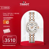 天梭（TISSOT）瑞士手表 小美人系列石英女表 生日礼物送女友T126.010.22.013.01