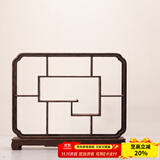 容山堂 颐阁实木茶杯架子茶具收纳架茶具架茶壶架茶宠小博古架鸡翅木 鸡翅木博古架-木颜