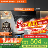 苏泊尔（SUPOR）[家电国家补贴至高20%]抽吸排油烟机家用侧吸式纤薄机身老式厨房脱排简易操作 DJ07
