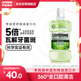 李施德林(Listerine) 漱口水 绿茶精华防蛀防护清新口气  500mL