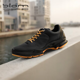 爱步（ECCO）BIOM C户外运动鞋 25年男士老爹鞋城市运动鞋 健步800434 黑色/芒果黄80043461092 39 (245mm)