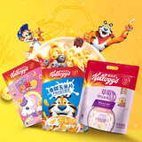 家乐氏早餐谷物脆麦片组合香甜玉米片草莓彩圈圈儿童学生早餐即食