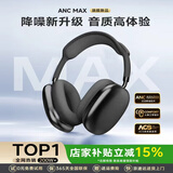 2025新品华强北顶配 AirPodsMax适用无线苹果蓝牙耳机智能降噪运动音乐超长续航耳机头戴式HiFi音 [黑色]HiFi音质-原版全功能 双金标品质