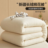 天山雪域新疆棉被秋冬被芯单双人棉花被 鱼鳞网带包边 8斤 150*200cm