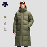 迪桑特（DESCENTE）迪桑特SKI STYLE系列HEAT NAVI男女款长款鹅绒运动羽绒服 男子KK-卡其色-D5491SDJ55 M (男170/女165)