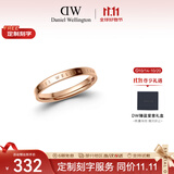 丹尼尔惠灵顿（DanielWellington）dw戒指男玫瑰金情侣对戒男女同款生日礼物送女友DW00400021