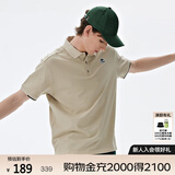 卡帕（Kappa）背靠背夏季新款男士运动polo衫男t恤短袖翻领半袖男款K0D32PD01D