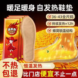 京迭自发热鞋垫暖足贴暖宝贴暖脚贴脚底加热帖暖脚垫非充电暖脚宝暖 男款通用【适合40-43】【10片】