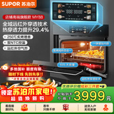 苏泊尔（SUPOR）[家电国家补贴至高15%]家用嵌入式微蒸烤炸一体机42L大容量微波一键清除污垢ZKQD42-Q-UW50