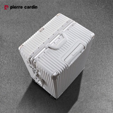 皮尔卡丹（pierre cardin）行李箱拉杆箱男女大容量托运箱28英寸铝框拉杆箱轻音万向轮旅行箱