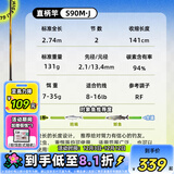 达亿瓦（DAIWA） 一击GL路亚竿 泛用微物虫竿雷强竿全环境通用进口鱼竿远投竿碳素 2.74m 2代-S90M（2节中调直柄） 不支持使用/试用后退换货