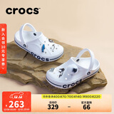 CROCS卡骆驰贝雅卡骆班|205089 白/深蓝-126 41/42(260mm) 