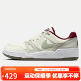 耐克NIKE男子休闲鞋 FULL FORCE 运动鞋 IB4612-131白绿红44.5