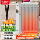 澳柯玛（AUCMA）13片油汀取暖器/取暖器家用/取暖电器/电暖器/电暖气片烤火炉油丁13片电热油汀电暖炉206-13