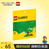 乐高（LEGO）积木玩具 经典创意 11023绿色底板 4岁+儿童玩具生日礼物