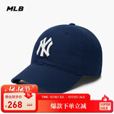 MLB帽子男女情侣棒球帽软顶鸭舌帽秋冬运动帽四季3ACP6601N-50NYS-F