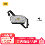 CRASH BAGGAGE意大利小众设计硬壳小方包单肩包斜挎包男女包包2023新款ins同款 SILVER（小号）