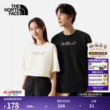 北面（The North Face）短袖T恤 8CSX白色男款 L