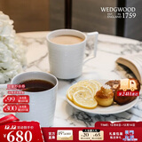 Wedgwood[圣诞礼物]意大利浮雕马克杯套装骨瓷对杯咖啡杯茶杯2个下午茶