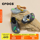 CROCS卡骆驰经典特林暖棉洞洞鞋男鞋户外棉鞋|207936 黑色-001 40 (250mm)