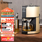 西屋（Westinghouse）榨油机全自动家用植物油榨油机智能冷热双榨小型不锈钢炸油机 WOP-KP0202