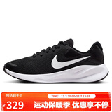 耐克NIKE跑步鞋女透气REVOLUTION 7运动鞋FB2208-003黑白38