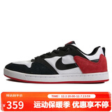 耐克NIKE男女经典休闲鞋SB ALLEYOOP新年红运动鞋CJ0882-102白黑43